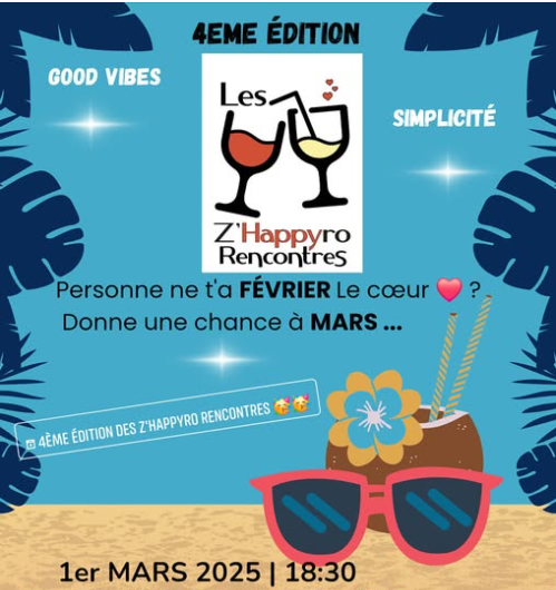 Affiche Les z'happyro rencontres