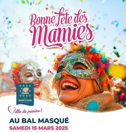 Affiche Fête des Mamies à Saint-Louis