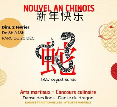 Affiche Nouvel An Chinois à Saint-Leu 