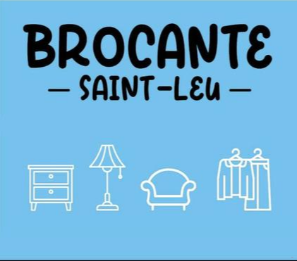 Affiche Brocante à Saint-Leu
