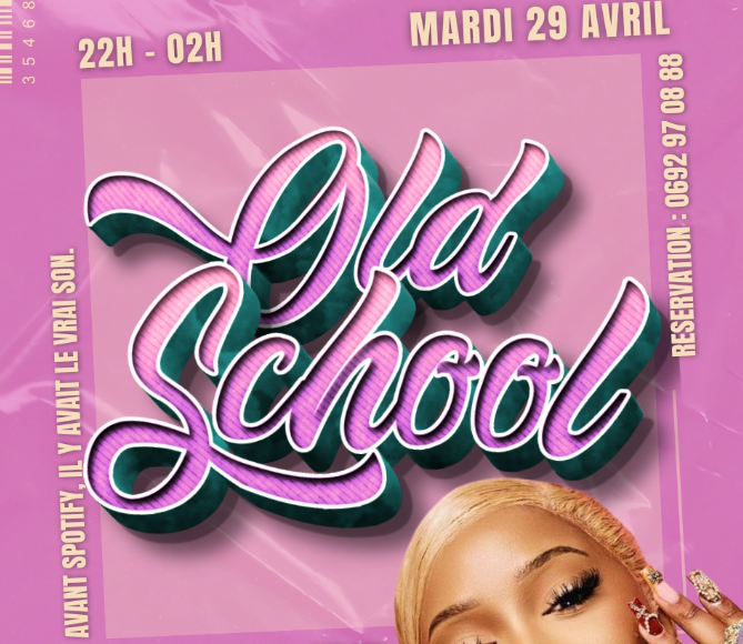 Affiche Old School Night