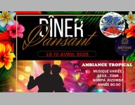 DINER DANSANT AMBIANCE TROPICALE