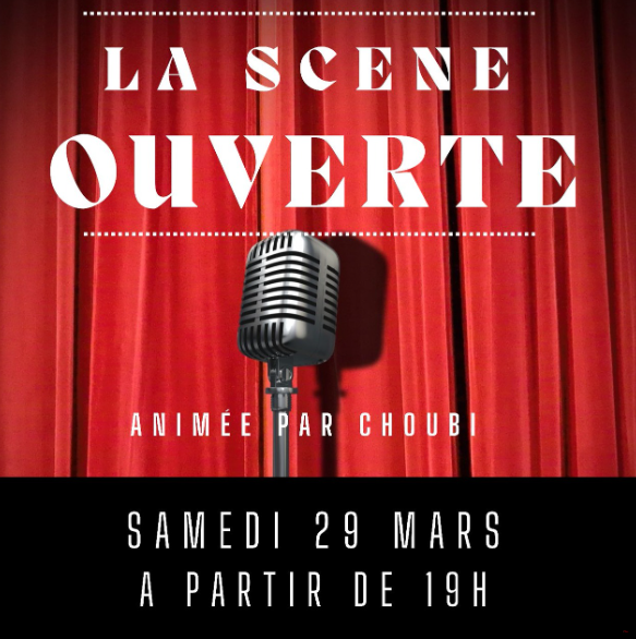 Affiche La SCÈNE OUVERTE