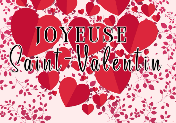 Affiche SAINT-VALENTIN AU RELAIS DE L'HERMITAGE