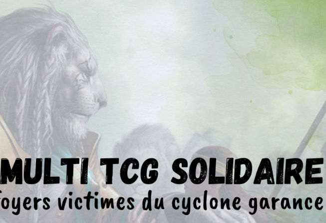 Affiche Journée Multi TCG Solidaire 