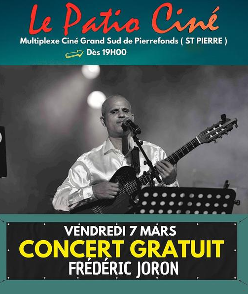 Affiche Concert gratuit au Ciné Grand Sud