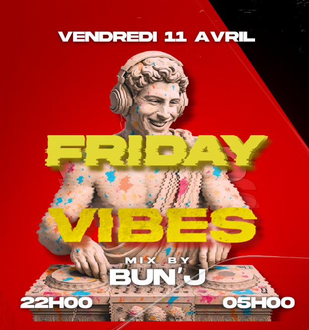 Affiche Apéro Live & Friday Vibes