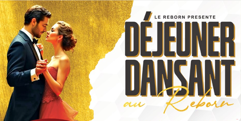 Affiche Déjeuner Dansant - Dimanche 16 Mars 2025