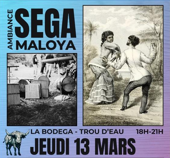 Affiche Ambiance Séga Maloya à Trou d'eau
