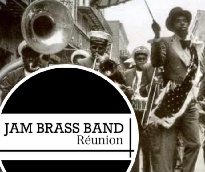Affiche JAM BRASS BAND Réunion #8