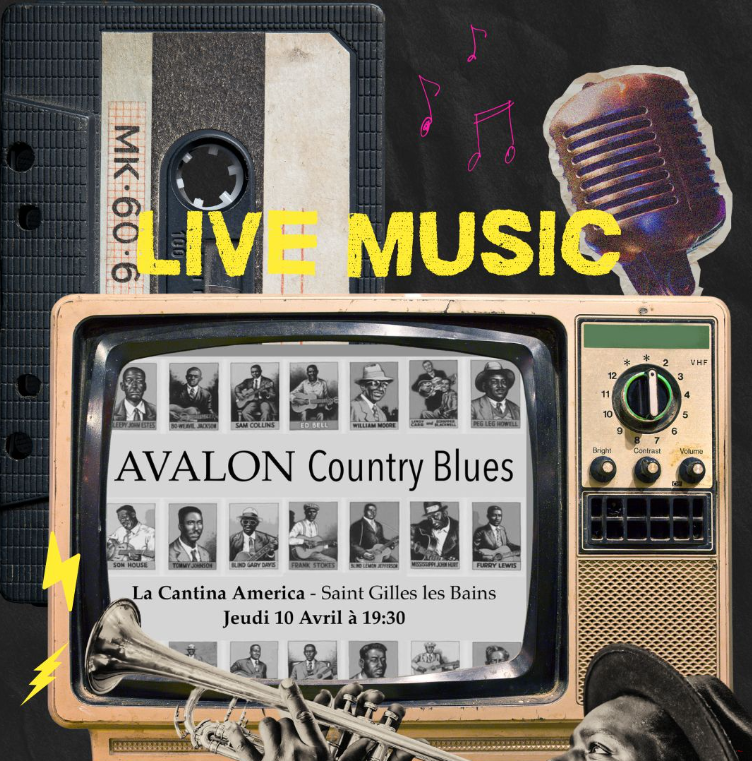 Affiche AVALON Country Blues