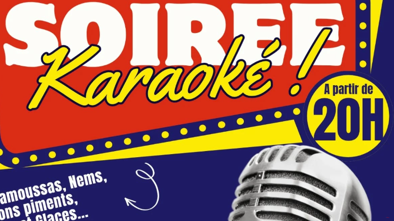 Affiche SOIRÉE KARAOKÉ