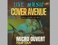 CONCERT COVER AVENUE AU BAR À CAS