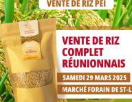 VENTE DE RIZ COMPLET RÉUNIONNAIS 