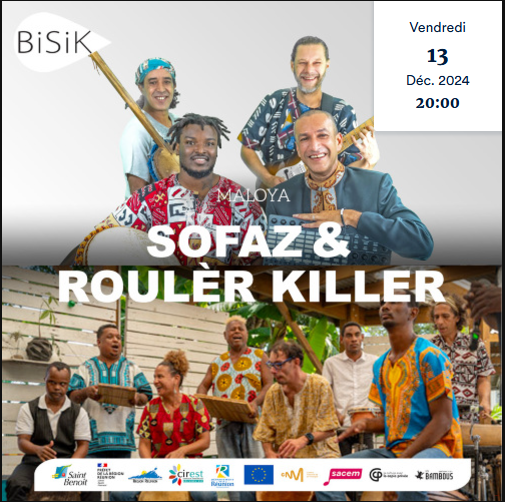 Affiche Sofaz et Bann Rouler Killer au Bisik