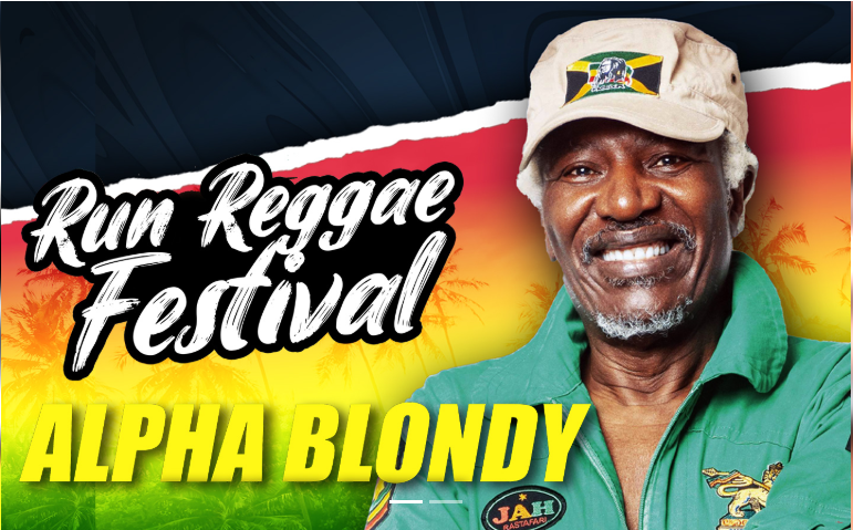Affiche RUN REGGAE FESTIVAL : ALPHA BLONDY & THE SOLAR SYSTEM