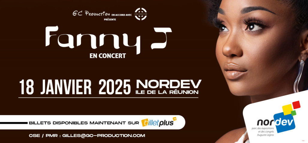 Affiche FANNY J en concert