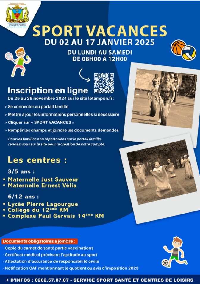 Affiche SPORTVACANCES