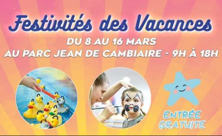 Affiche Festivités des vacances au Tampon