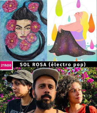 Affiche Expo-Concert au Café Domoun