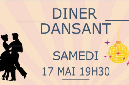 Affiche DÎNER DANSANT 
