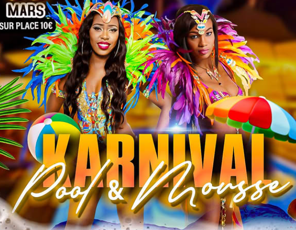 Affiche Karnival PooL & Mousse Party 
