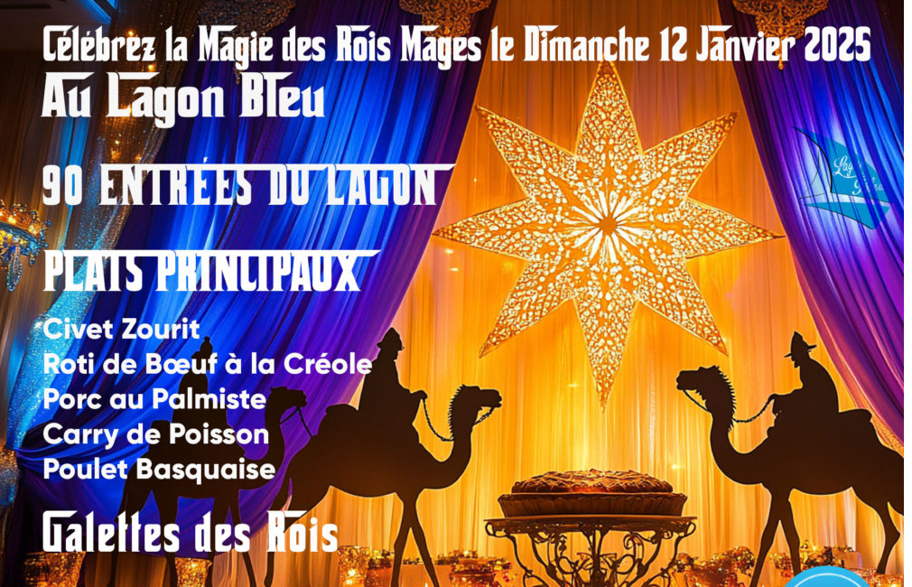Affiche Dejeuner Dansant 12 Janvier 2025 – Le Lagon Bleu