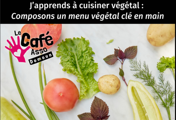 Affiche J'APPRENDS À CUISINER VÉGÉTAL ET LOCAL