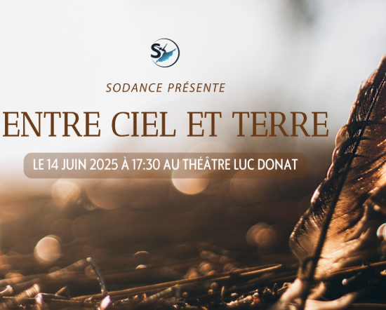 Affiche ENTRE CIEL ET TERRE – SPECTACLE DE DANSE