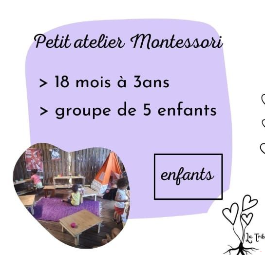 Affiche Atelier Montessori /Parentalité