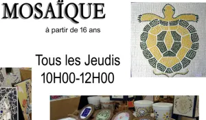 Atelier Adulte Mosaïque/ JEUDIS