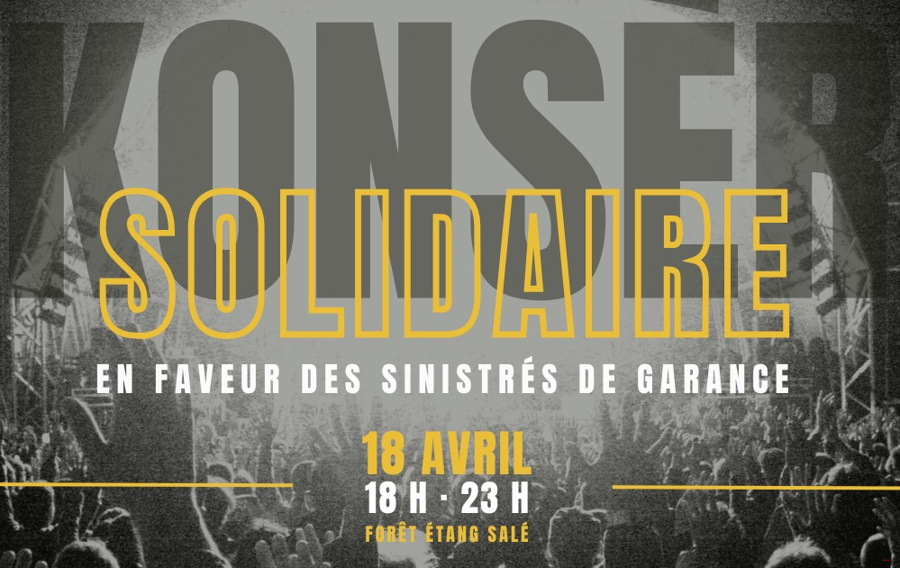 Affiche CONCERT SOLIDAIRE