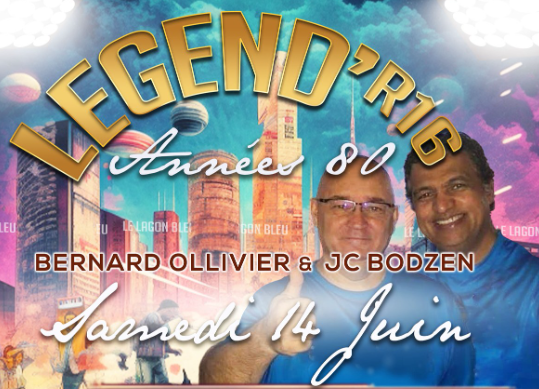 Affiche LEGEND’R16 ANNÉES 80