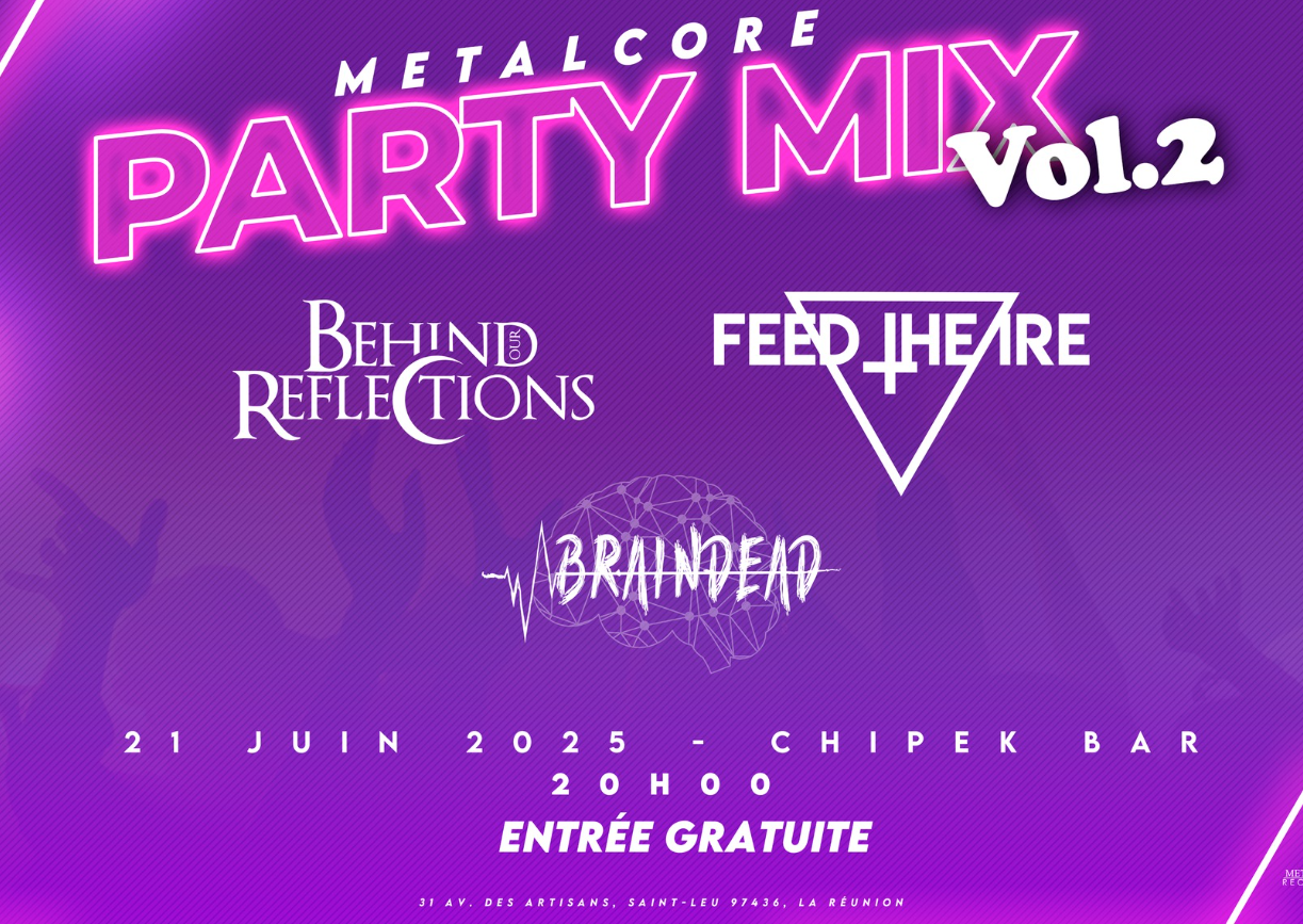 Affiche METALCORE PARTY MIX VOL.2