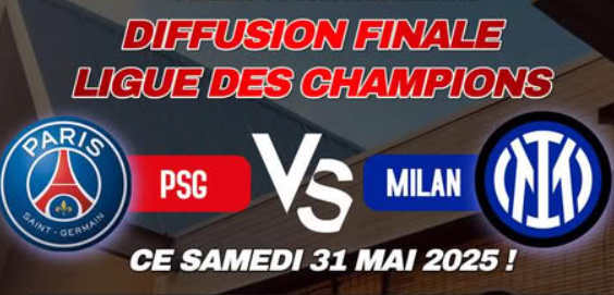 Affiche FINALE LIGUE DES CHAMPIONS