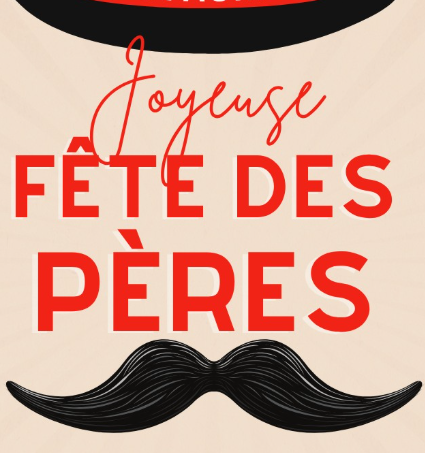 Affiche FÊTE DES PÈRES
