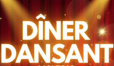 Affiche DÎNER DANSANT DE SOUTIEN AUX U14
