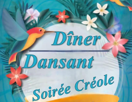 Affiche SOIRÉE CRÉOLE