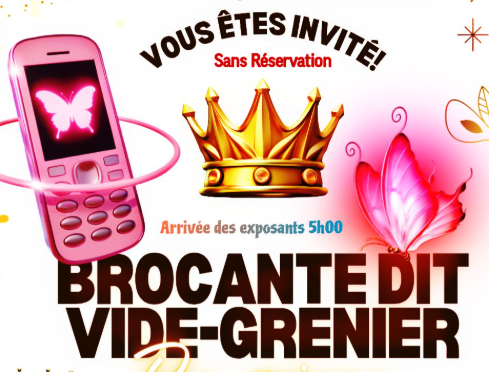 Affiche VIDE-GRENIER DU PRINCE