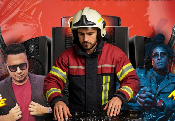 Affiche LE GRAND BAL DES HÉROS DU FEU