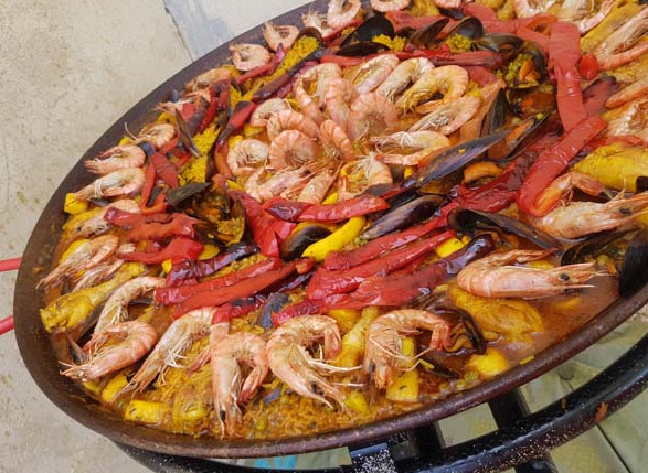 Affiche SOIRÉE SOLEIL PAELLA 