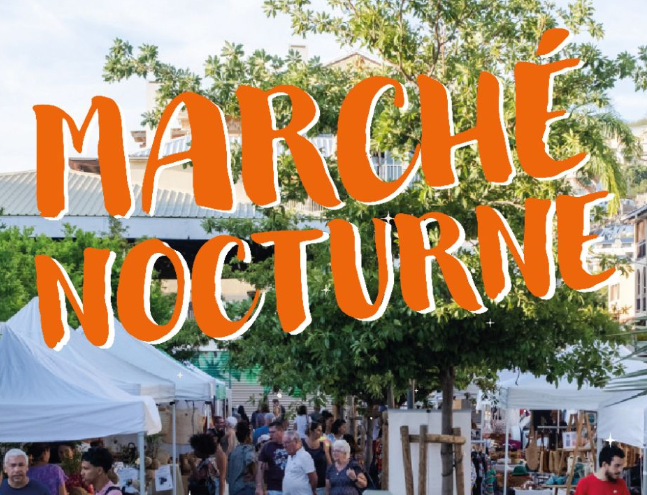 Affiche MARCHÉ NOCTURNE