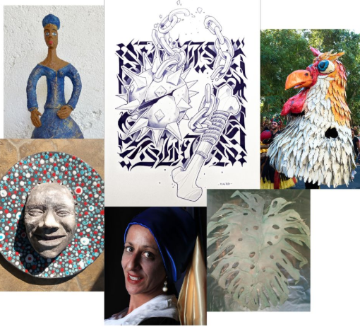 Affiche EXPOSITION « DANS NOTRE BULLE »