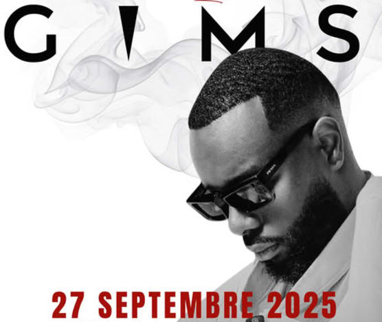 Affiche GIMS – LE GRAND LIVE À LA RÉUNION