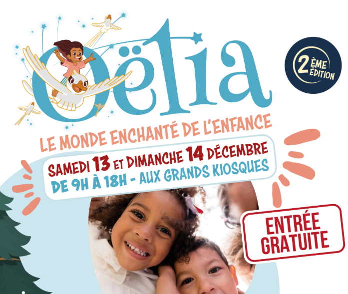 Affiche OËLIA – LE MONDE ENCHANTÉ DE L'ENFANCE