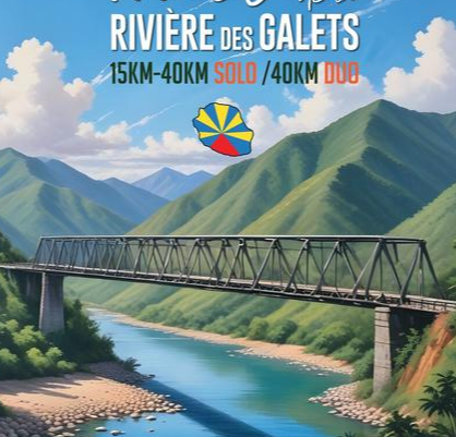 Affiche TRAIL DE LA RIVIÈRE DES GALETS