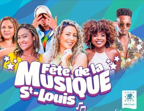 Affiche FÊTE DE LA MUSIQUE À SAINT-LOUIS