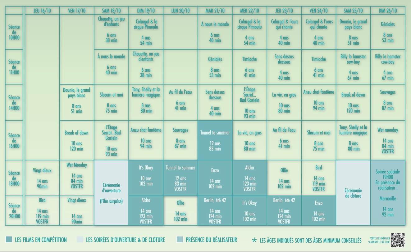 Affiche FESTIVAL INTERNATIONAL DE CINÉMA