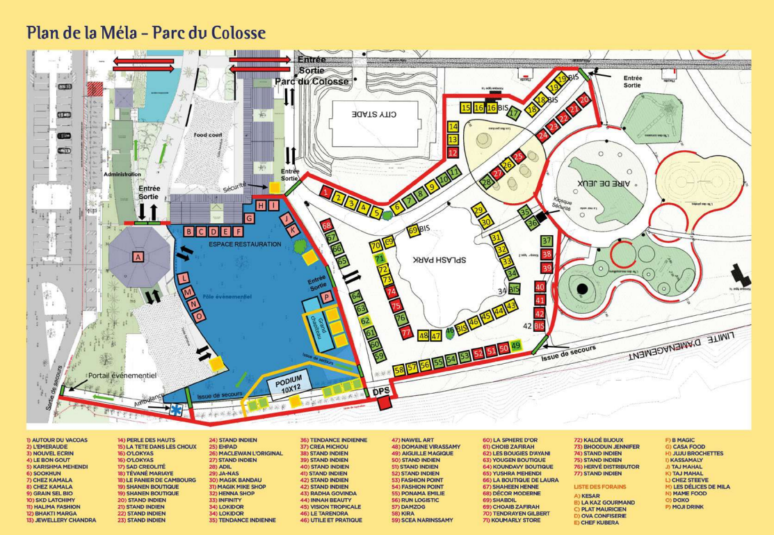 Affiche DIPAVALI À SAINT-ANDRÉ