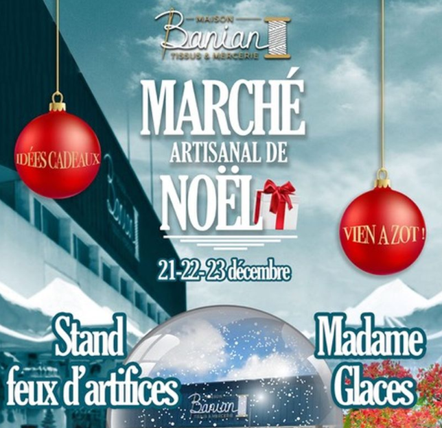 MARCHÉ DE NOËL À LA MAISON BANIAN